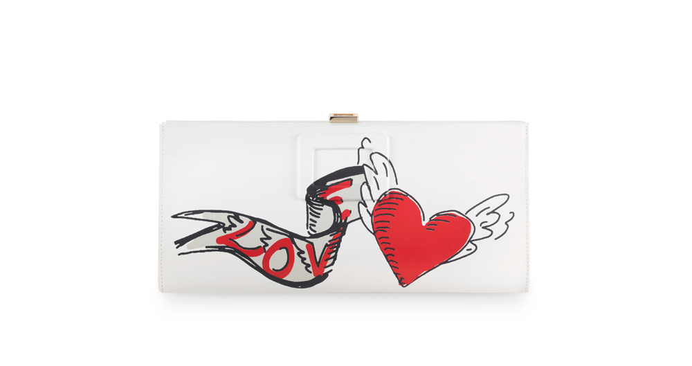 The Pilgrim Clutch by Roger Vivier